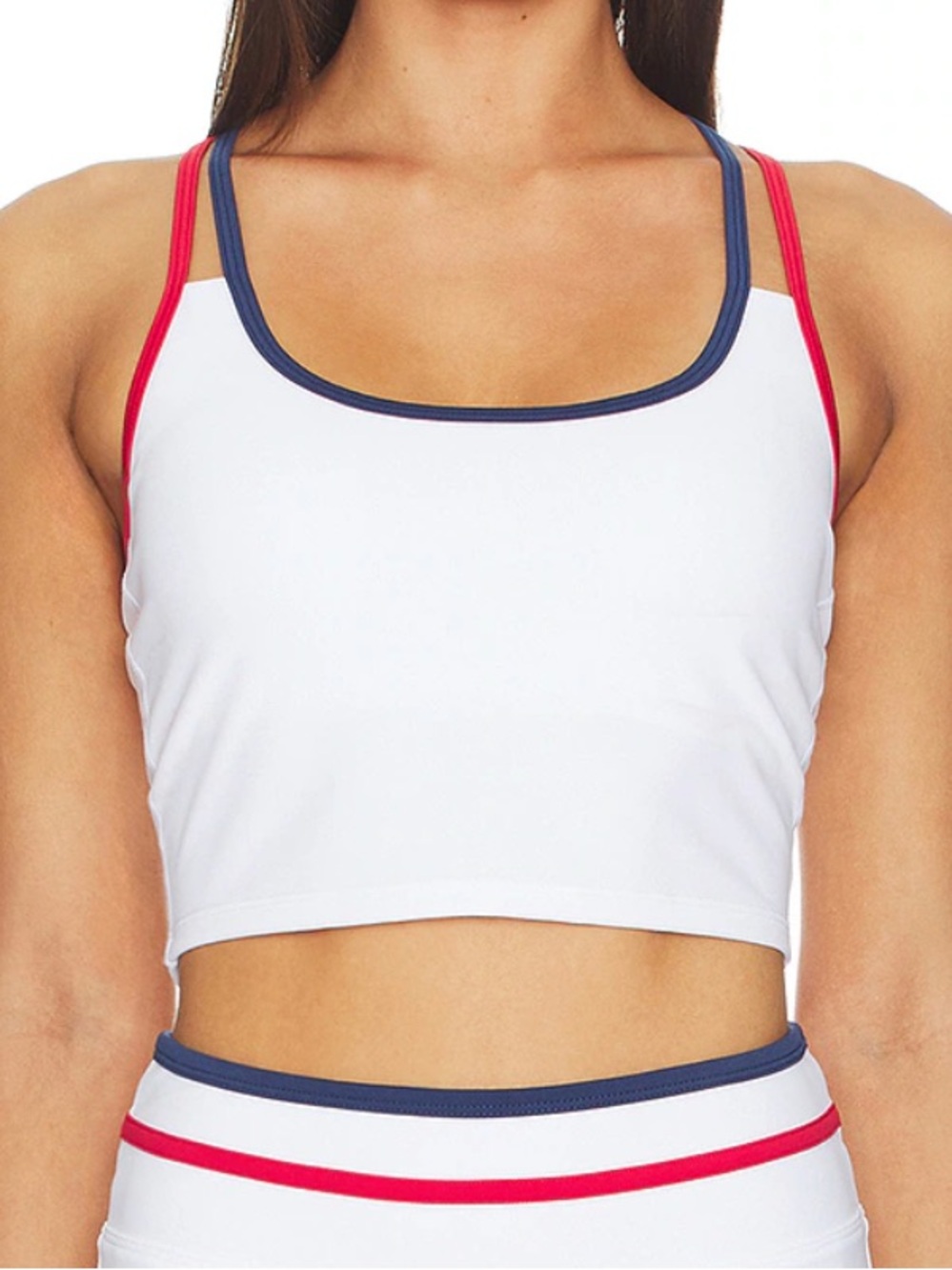 Beach Riot Oslo Top in Heritage White Size S